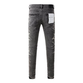Purple Brand Jeans Pure Cotton High Street Trend